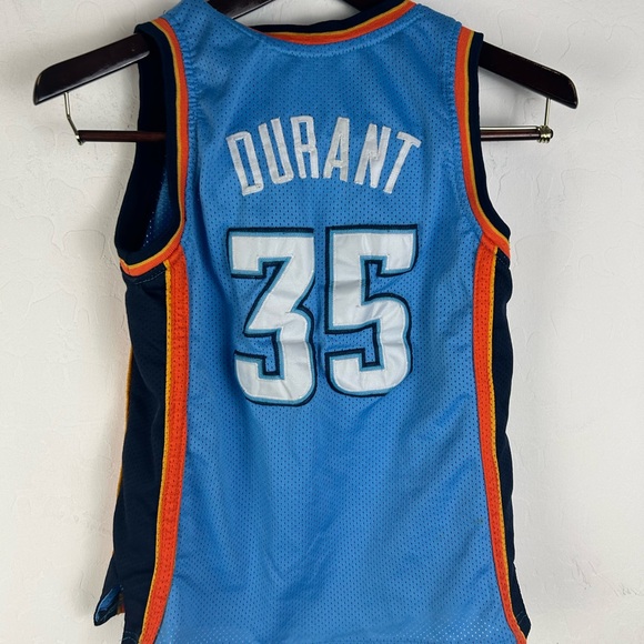 Kevin Durant Oklahoma City Thunder Jersey Boys Size Large - Picture 7 of 10